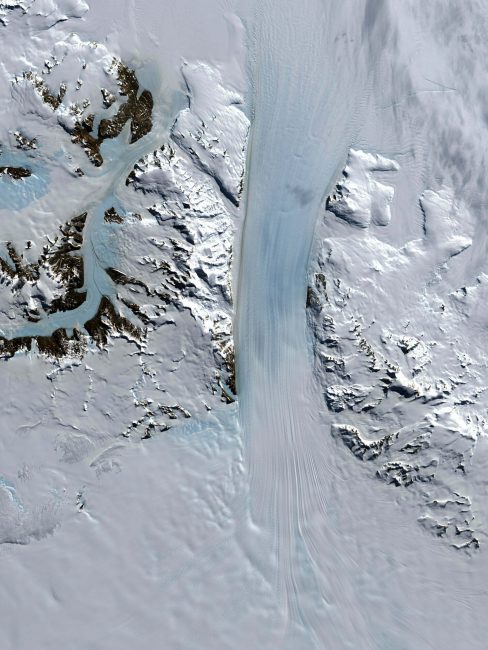 Byrd Glacier by NASA on The Commons