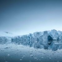 Antarctic ocean and ice