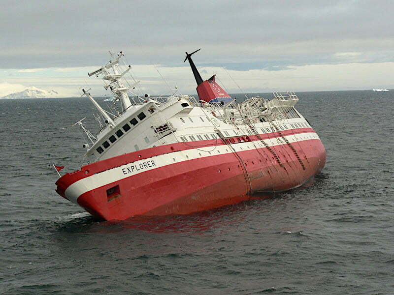 sinking of MS Explorer