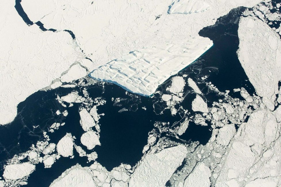 antarctica from above