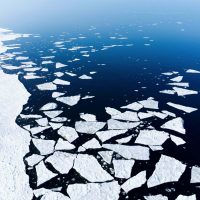 melting sea ice