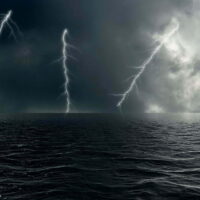 stormy sea