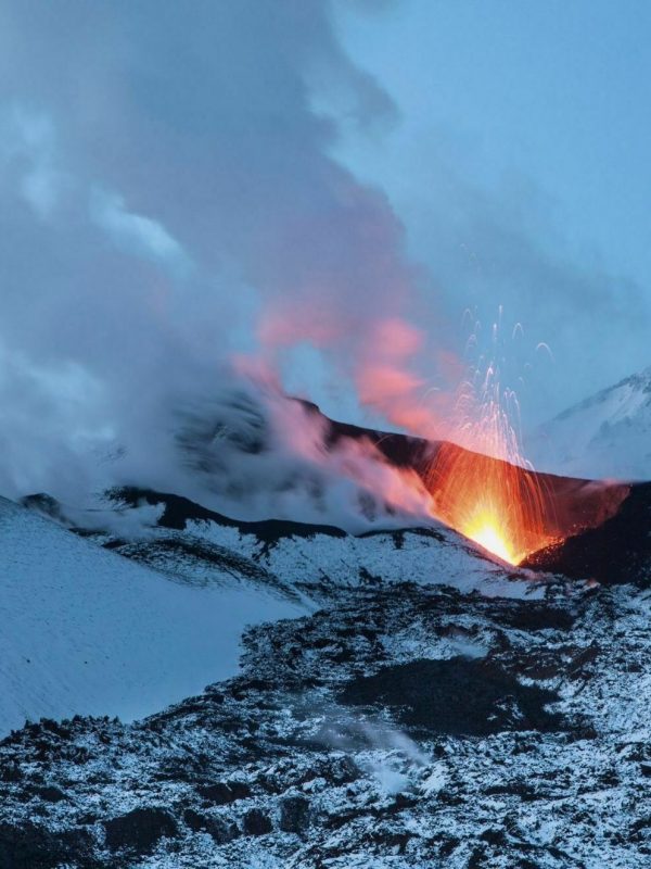volcanic eruption