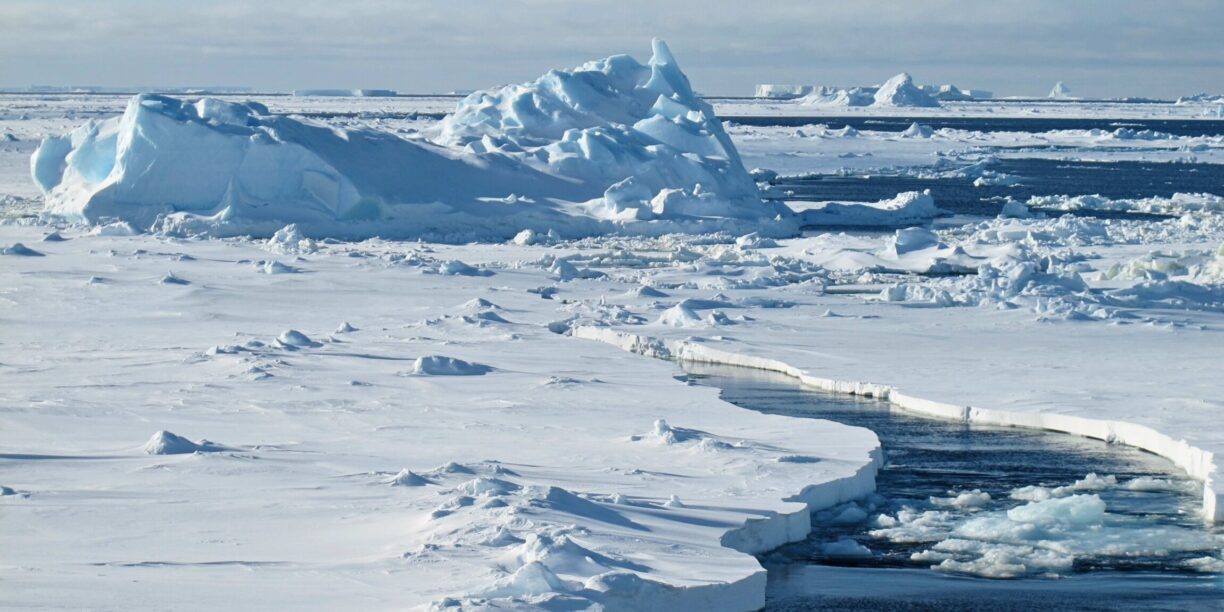 Antarctic ice