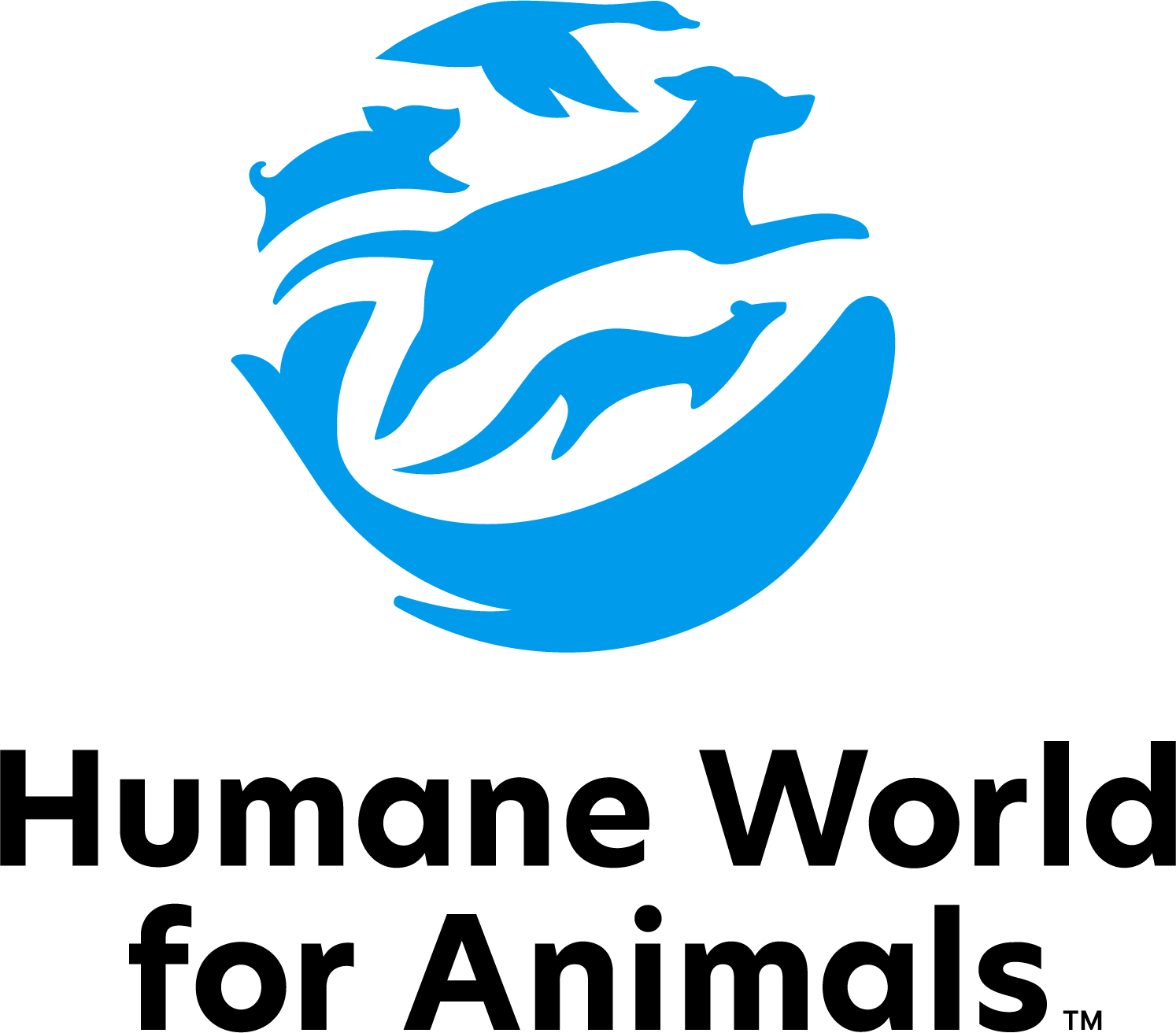 Updated Humane world for animals logo